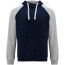navy blue / heather grau