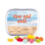American Style Jelly Beans - Dose aus recycl. Weißblech, silber
