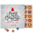 24 Lindt LINDOR Mini Kugeln - Karton, weiß; Papierinlay