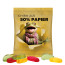 Trolli Fruchtgummi Autos - Folie, 50 % Papieranteil, weiß