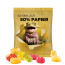 Trolli Fruchtgummi Premium Bärchen - Folie, 50 % Papieranteil, weiß