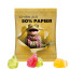 Trolli Fruchtgummi Daumen - Folie, 50 % Papieranteil, weiß