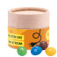 M&M's Peanuts - kompost. Papierdose; Papieretikett