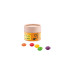 Skittles Kaubonbons - kompost. Papierdose; Papieretikett