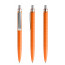 orange, silber matt