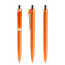 orange, silber glänzend
