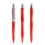 rot, silber matt