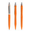 orange, silber matt