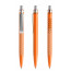 orange, silber matt