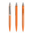 orange, silber matt
