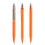 orange, silber matt