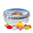 American Style Jelly Beans - Dose aus recycl. Weißblech, silber