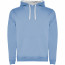 himmelblau / weiss