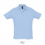sky blue pique