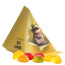 Trolli Fruchtgummi Fußball - Folie, 50 % Papieranteil, weiß