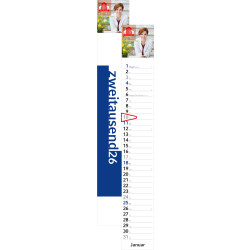 Streifenkalender Combi Streifenkalender Combi