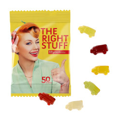 Fruchtgummi 10 g Tüten - LKW (w2p)