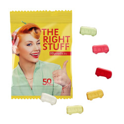 Fruchtgummi 20 g Tüten - Bus (w2p)