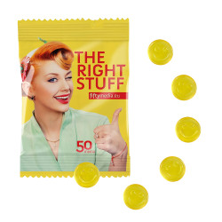 Fruchtgummi 10 g Tüten - Smilegummi (w2p)