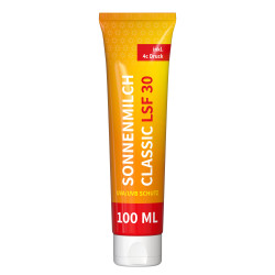 100 ml Tube - Sonnenmilch LSF 30 - FullbodyPrint