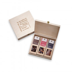 3 Faltschachteln der Birkenholzbox 3 Faltschachteln der Birkenholzbox