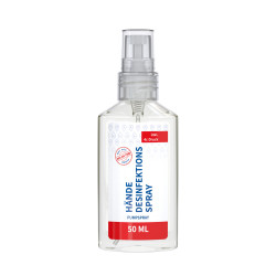 50 ml Spray - Hände-Desinfektionsspray (DIN EN 1500) - Body Label 50 ml Spray - Hände-Desinfektionsspray (DIN EN 1500) - Body Label