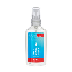50 ml Spray - Handreinigungsspray (alk.) - Body Label 50 ml Spray - Handreinigungsspray (alk.) - Body Label