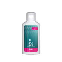 50 ml Flasche - Sportgel - Body Label 50 ml Flasche - Sportgel - Body Label