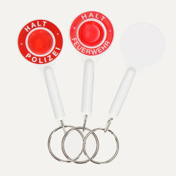 Schlüsselanhänger "Polizeikelle" Schlüsselanhänger "Polizeikelle"