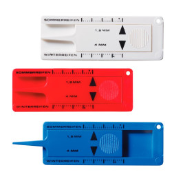 Schlüsselanhänger "Reifenprofilmesser" Schlüsselanhänger "Reifenprofilmesser"