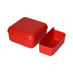 Vorratsdose "Cube" deluxe, mit Trennschale