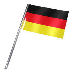 Fahne, selbstaufblasend "Deutschland", klein Fahne, selbstaufblasend "Deutschland", klein