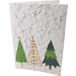 Samenpapier Weihnachtsgruß