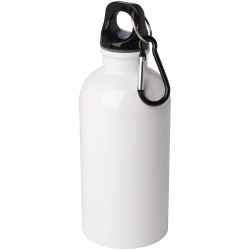Oregon 400 ml RCS-zertifizierte, einwandige Trinkflasche aus Edelstahl mit Karabinerhaken Oregon 400 ml RCS-zertifizierte, einwandige Trinkflasche aus Edelstahl mit Karabinerhaken