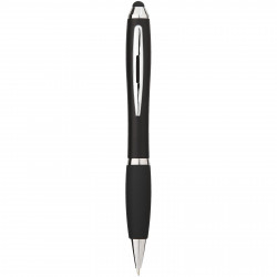 Nash Stylus bunter Kugelschreiber mit schwarzem Griff (schwarze Mine)