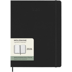 Moleskine Hardcover 12 Monate Wochenkalender XL