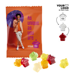Fruchtgummi individuell 10 g im konventionellen Tütchen