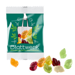 Vegane Fruchtgummi 10 g Tüten - Flora (w2p)