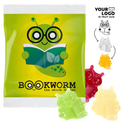 Vegane Fruchtgummi individuell 30 g im kompostierbaren Tütchen