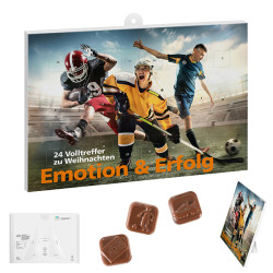 Sport-Adventskalender - Fußballmotive