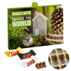 Premium-Marken-Adventskalender "Papier" mit Toblerone Mini Mix