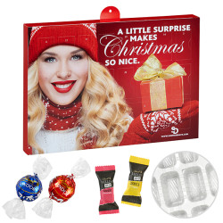 Premium-Marken-Adventskalender mit Lindt Lindor & Hello Mini Stick Mix