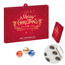 Lindt-Lindor-Praliné-Adventskalender "Papier"