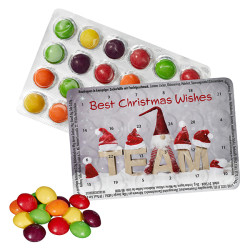 Kleinster (Advents-)Kalender der Welt "Standard" mit SKITTLES® Original Fruity Candy