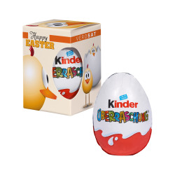 Kinder-Überraschungs-Ei in Werbegeschenkbox Kinder-Überraschungs-Ei in Werbegeschenkbox