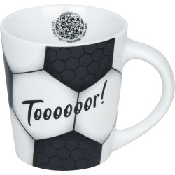 Könitz Porzellan Becher Fußball - Toooooor Tasse KC134 zusätzlich veredelbar Könitz Porzellan Becher Fußball - Toooooor Tasse KC134 zusätzlich veredelbar