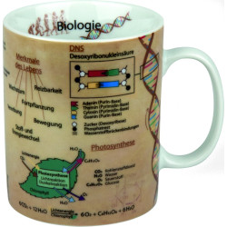 Könitz Porzellan Wissensbecher Biologie KC330 zusätzlich veredelbar Könitz Porzellan Wissensbecher Biologie KC330 zusätzlich veredelbar