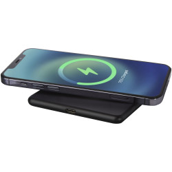 Loop 10 W kabelloses Ladepad aus recyceltem Kunststoff Loop 10 W kabelloses Ladepad aus recyceltem Kunststoff