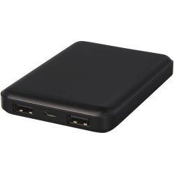 Gleam 5000 mAh ultraflache, Leuchtlogo Powerbank Gleam 5000 mAh ultraflache, Leuchtlogo Powerbank