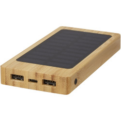 Alata 8000 mAh Bambus Solar-Powerbank Alata 8000 mAh Bambus Solar-Powerbank